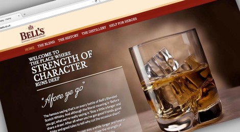 Portfolio: Bell's Whisky website